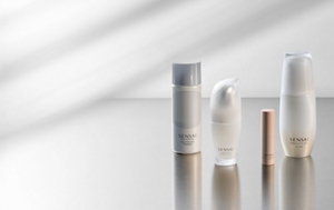 Skincare essentials for men shown next to each other in lifestyle setting